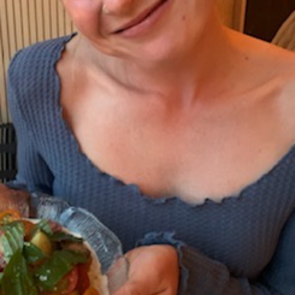 Off the Shoulder Shein Cropped Long Sleeve - Picture 4 of 4